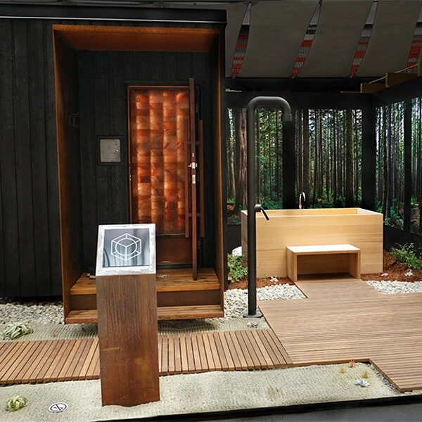 Pametna avtomatizacija wellness objekta z nadzorom dostopa, razsvetljave in udobja